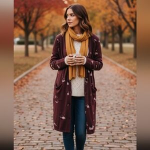 Maurices button front sweater dress or Cardigan super soft comfy women’s Small